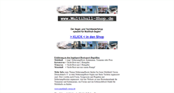 Desktop Screenshot of multihull-shop.de